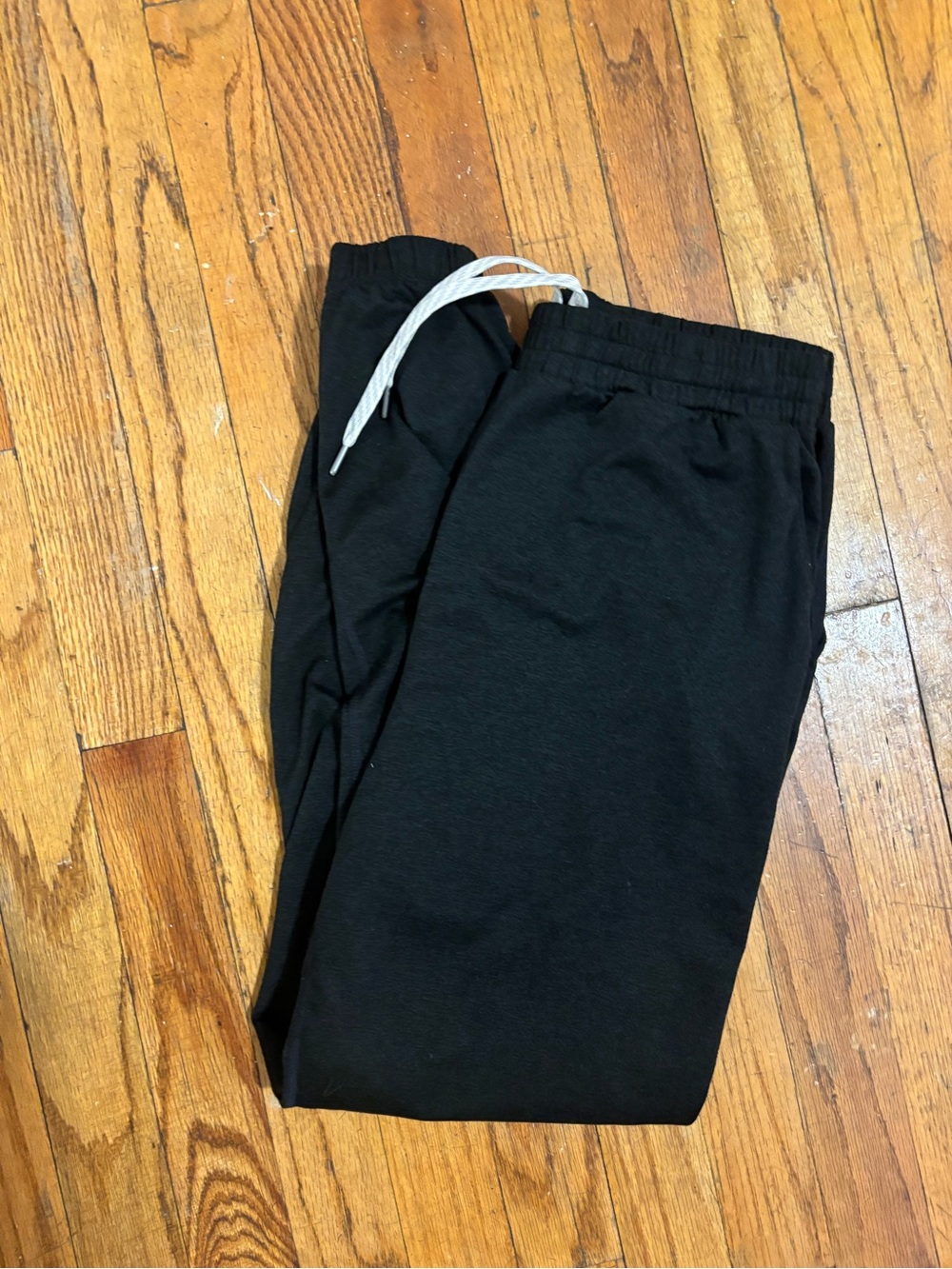 Men's Black Drawstring Pants